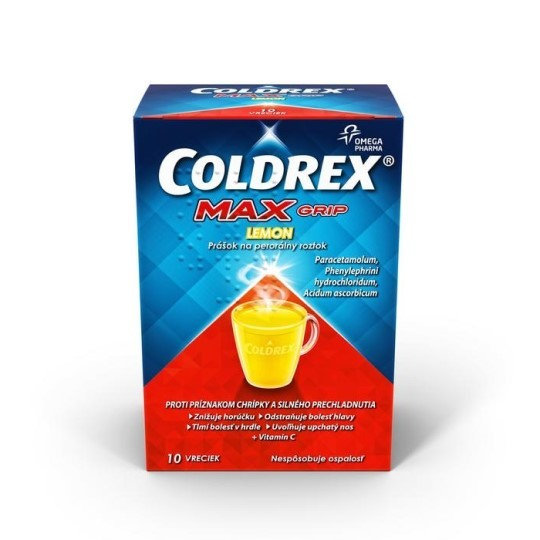 COLDREX Maxgrip Lemon 10 vreciek