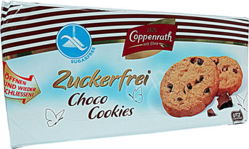 COPPENRATH Čokoládové Sušienky bez Cukru 200 g