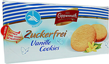 COPPENRATH Vanilkové Sušienky bez Cukru 200 g