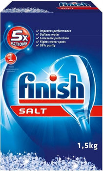Calgonit Finish soľ do umývačky riadu 1,5 kg