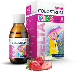 DELTA COLOSTRUM sirup JAHODA KIDS, 125ml