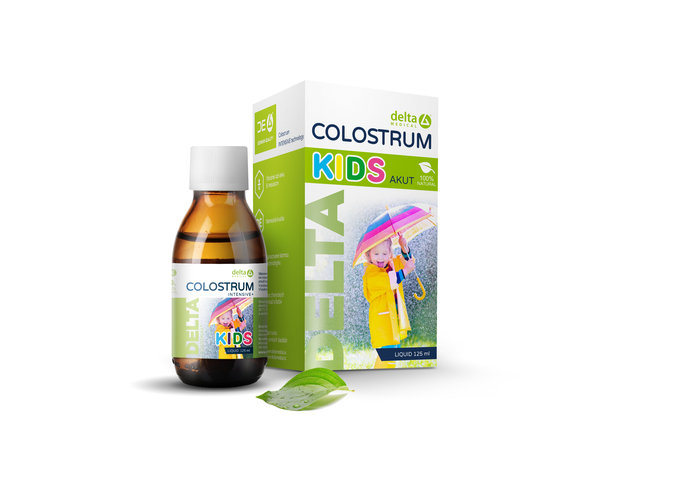 DELTA COLOSTRUM sirup KIDS 100% NATURAL, 125ml