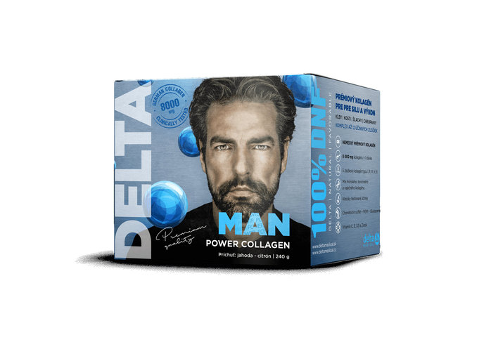 DELTA MAN power COLLAGEN jahoda a citrón