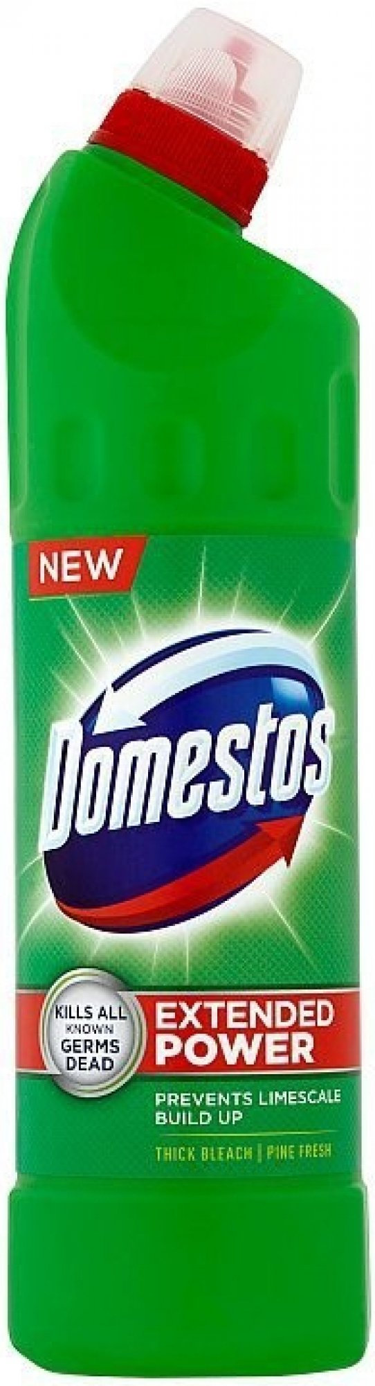 DOMESTOS Pine Fresh dezinfekčný wc čistič 750 ml