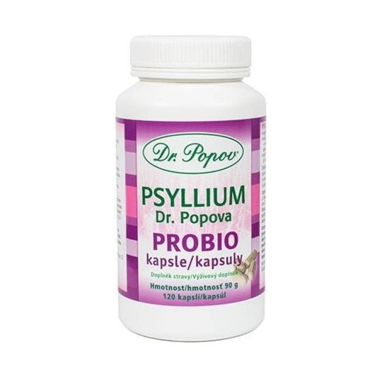 DR. POPOV PSYLLIUM PROBIO 120cps