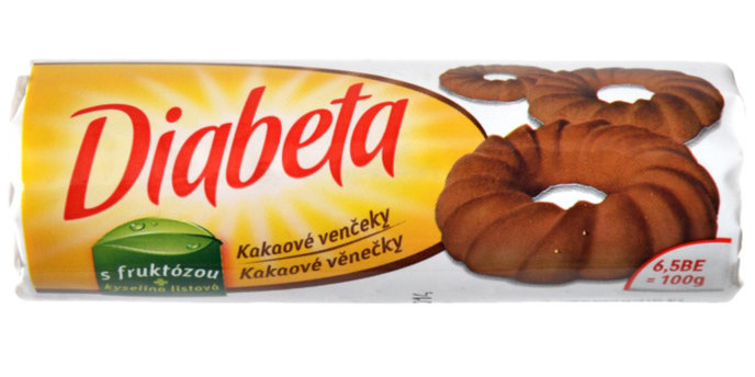 Diabeta Kakaové venčeky