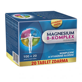 Glenmark MAGNESIUM B-KOMPLEX TBL 100+20