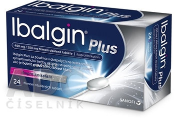 Ibalgin Plus 400mg 24tbl