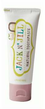 JACK N´JILL Prírodná zubná pasta pre deti, príchuť MALINA, 50 g