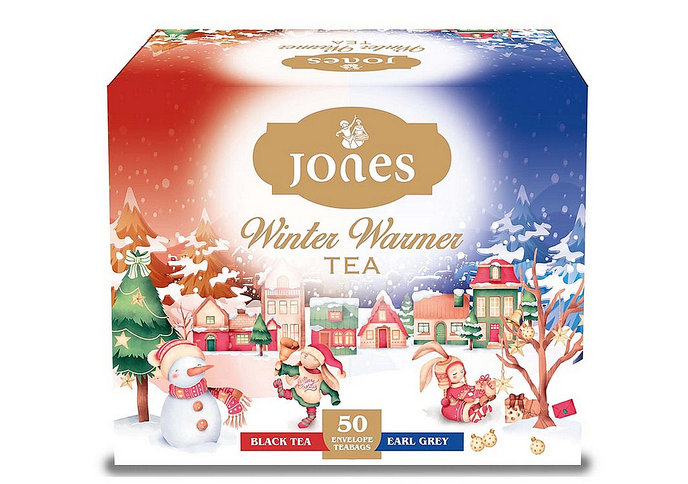 Jones Winter Warmer čaj 50ks vianočná darčeková kazeta
