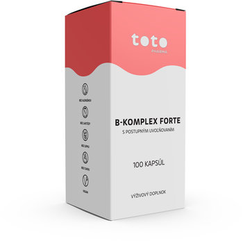TOTO B-KOMPLEX FORTE, 100 kapsúl