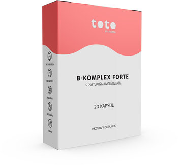 TOTO B-KOMPLEX FORTE, 20 kapsúl