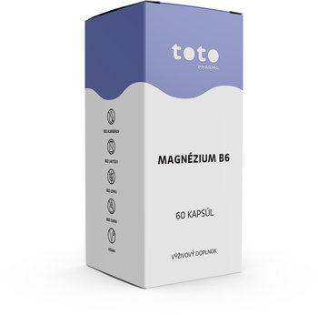 TOTO MAGNÉZIUM B6, 60 kapsúl