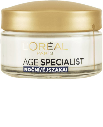 L´Oréal Paris 65+ Age Specialist 50ml, Nočný pleťový krém