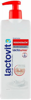 Lactovit Lactourea regeneračné telové mlieko s dávkovačom 400 ml