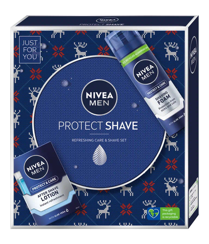 Nivea MEN Protect Shave vianočné darčekové balenie