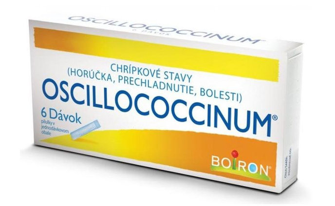 OSCILLOCOCCINUM  6 dávok