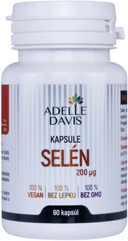 ADELLE DAVIS SELÉN 200 mcg, 60 kapsúl