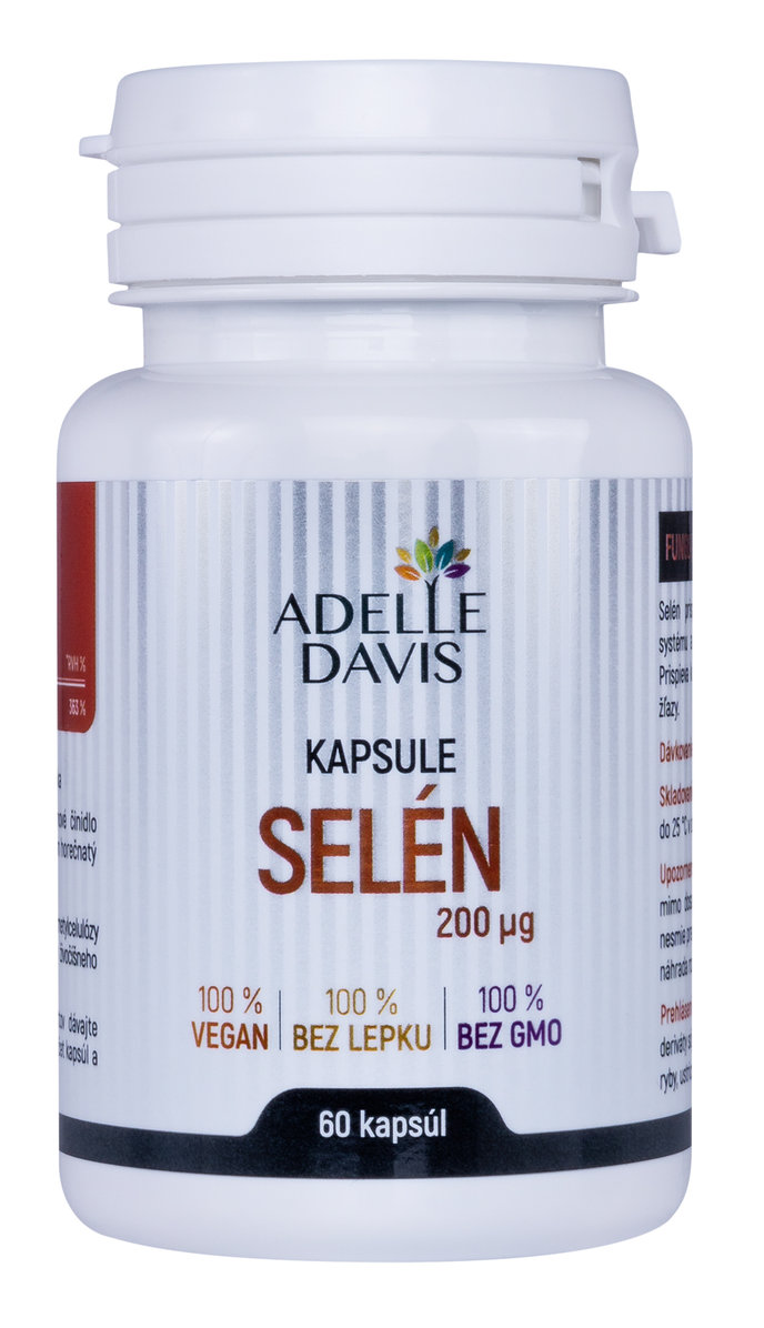 ADELLE DAVIS SELÉN 200 mcg, 60 kapsúl