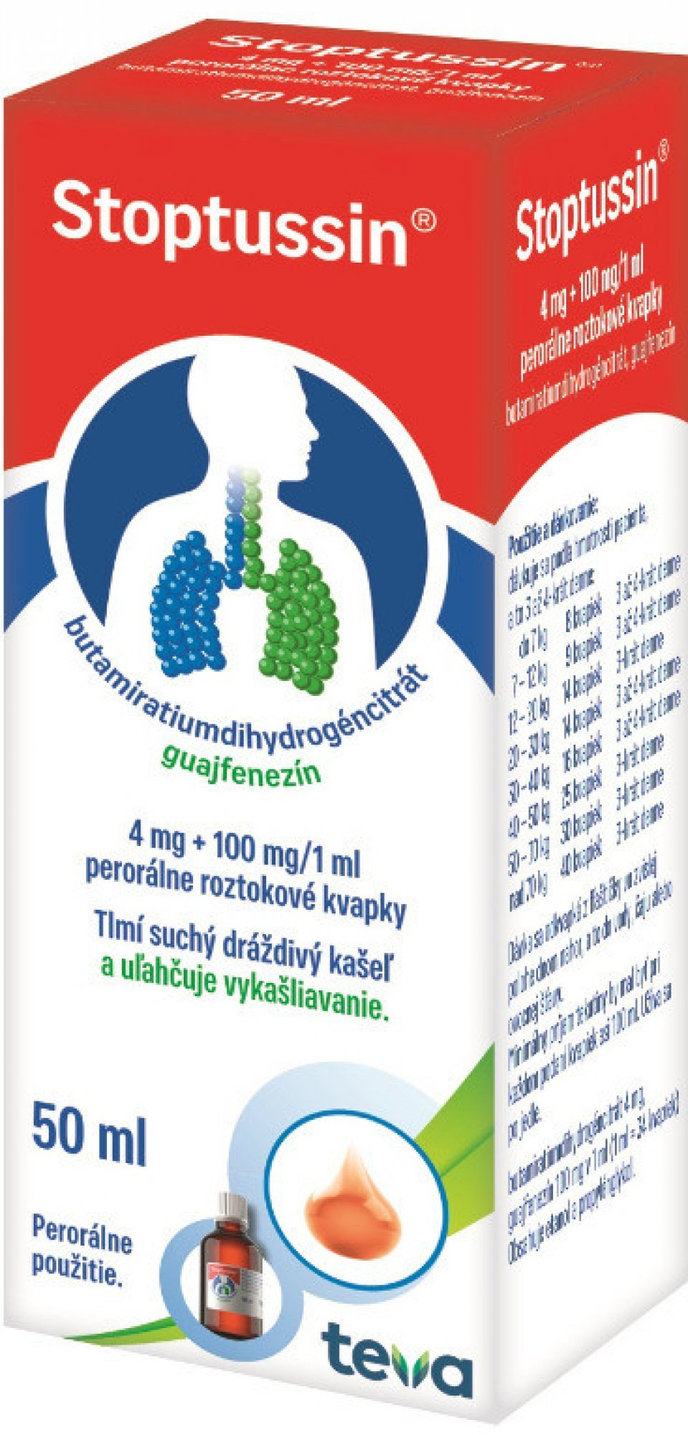 STOPTUSSIN kvapky 50ml