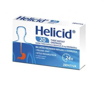 HELICID 20 20mg 14 kapsúl