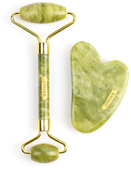 FACE ROLLER & GUA SHA - JADEIT