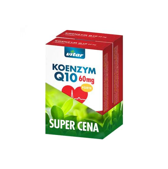 Vitar KOENZYM Q10 30MG 60CPS DUOPACK (2X60CPS)