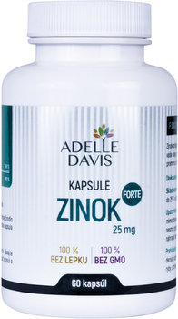 ADELLE DAVIS ZINOK Forte 25 mg, 60 kapsúl