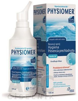 PHYSIOMER GENTLE JET nosový sprej 135 ml