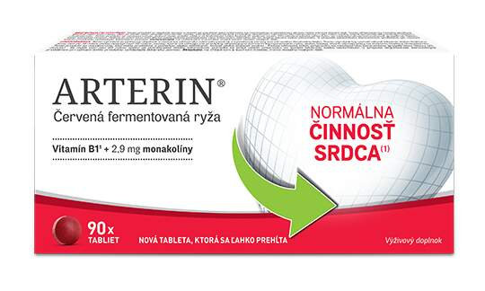 ARTERIN normálna činnosť srdca 90 tabliet