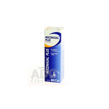 MUCONASAL PLUS nosný sprej aerodisperzia 10ml