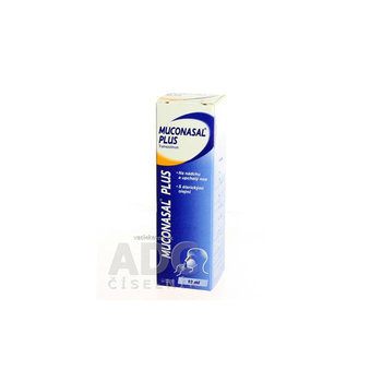 MUCONASAL PLUS nosný sprej aerodisperzia 10ml