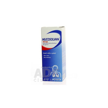 MUCOSOLVAN pre dospelých sirup 100 ml