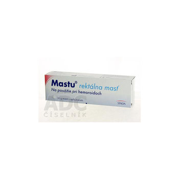 Mastu rektálna masť s aplikátorom, 30 g