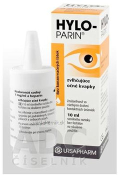 HYLO-PARIN zvlhčujúce očné kvapky 10 ml