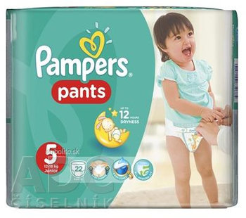 PAMPERS Active PANTS CP 5 Junior, 12-17 kg, 22 kusov