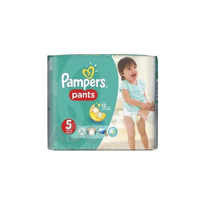 PAMPERS Active PANTS CP 5 Junior, 12-17 kg, 22 kusov