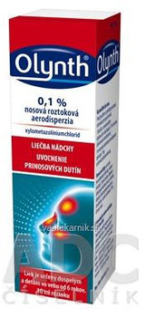 Olynth 0,1 % nosová aerodisperzia 10ml