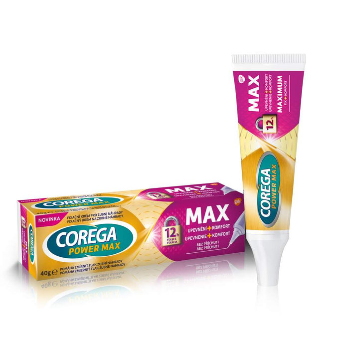 COREGA MAX COMFORT fixačný krém + UPEVNENIE 40g