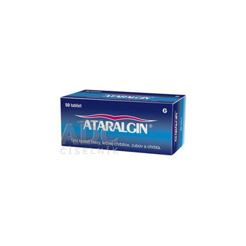 ATARALGIN 325 mg/130 mg/70 mg  50 tabliet