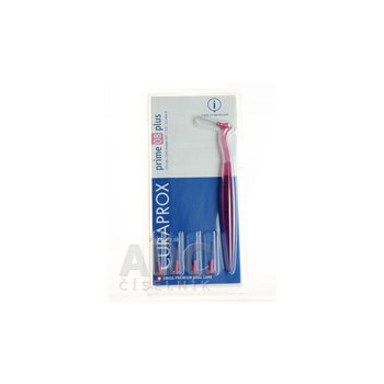 CURAPROX CPS 08 prime plus ružová, medzizubné kefky 5 ks + držiak UHS 451, 1 set