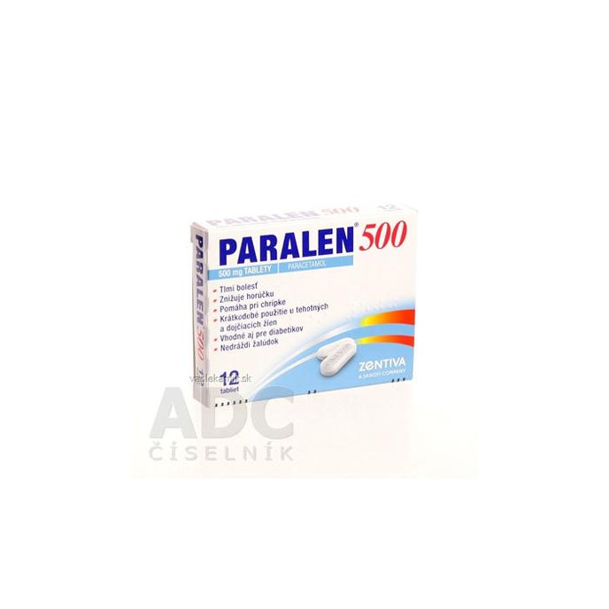 PARALEN 500 500mg 12 tabliet