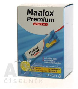 Maalox Premium 460 mg/400 mg 20 vreciek