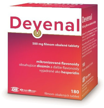 Devenal 500 mg, 180 tabliet