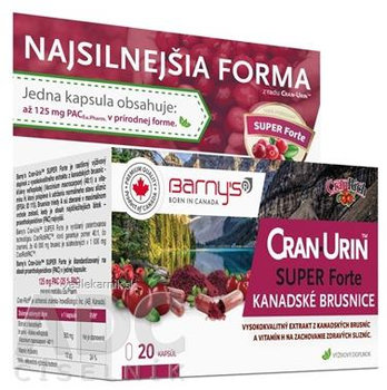 Barny's CRAN-URIN SUPER Forte 20 kapsúl