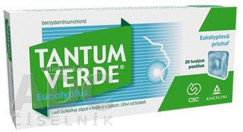 TANTUM VERDE Eucalyptus 3mg pastilky 20 ks