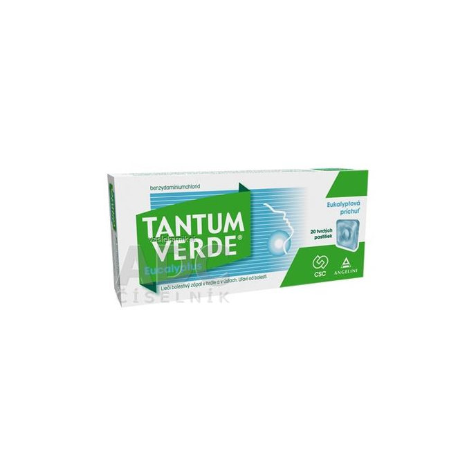 TANTUM VERDE Eucalyptus 3mg pastilky 20 ks