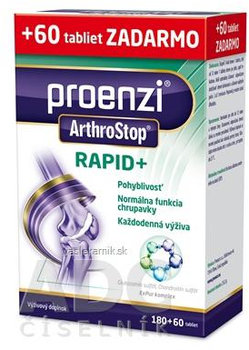 Proenzi ArthroStop RAPID+ tablety 180+60 zadarmo