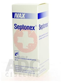 SEPTONEX dermálna roztoková aerodisperzia, 45 ml