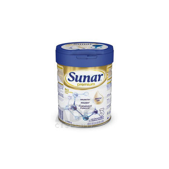 Sunar Premium 3, mliečna výživa (od ukonč. 12. mesiaca), 700 g